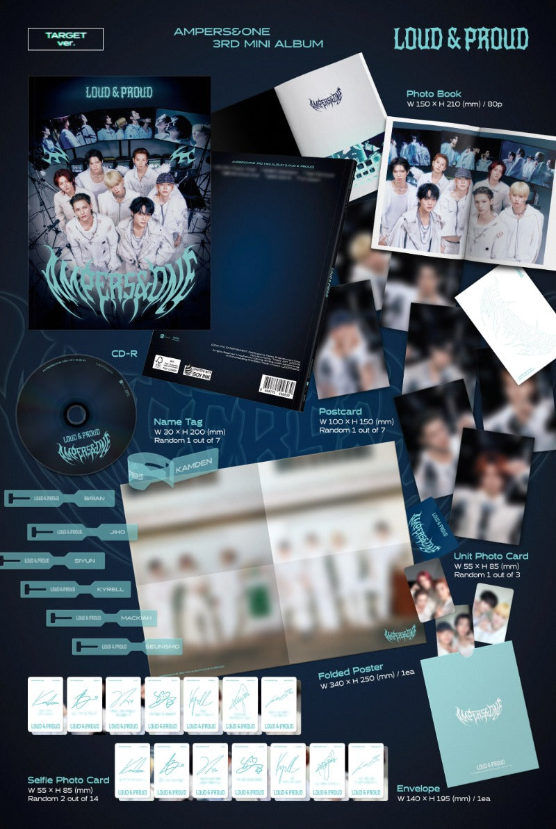 AMPERS&ONE 3rd Mini Album 'LOUD & PROUD'