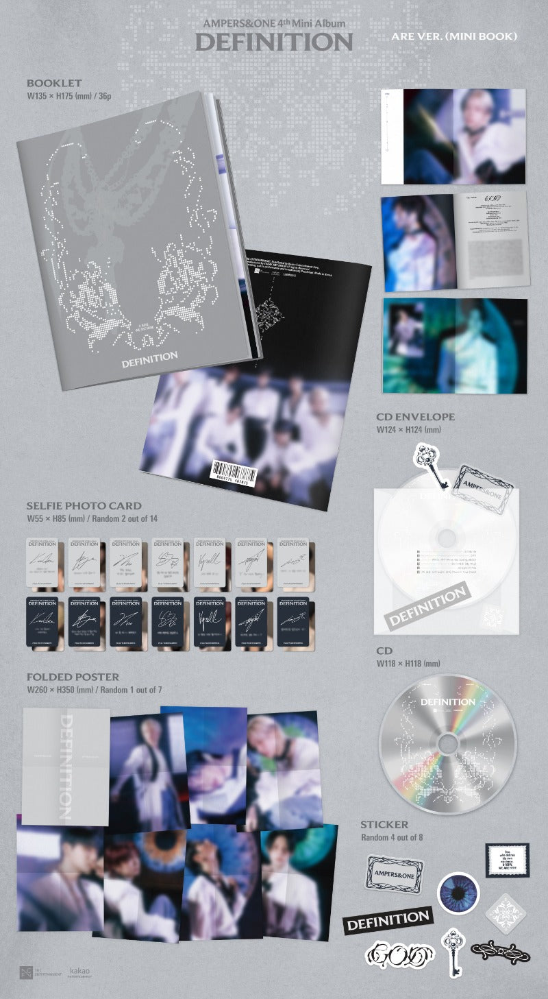AMPERS&ONE 4th Mini Album 'DEFINITION' (ARE Ver.)