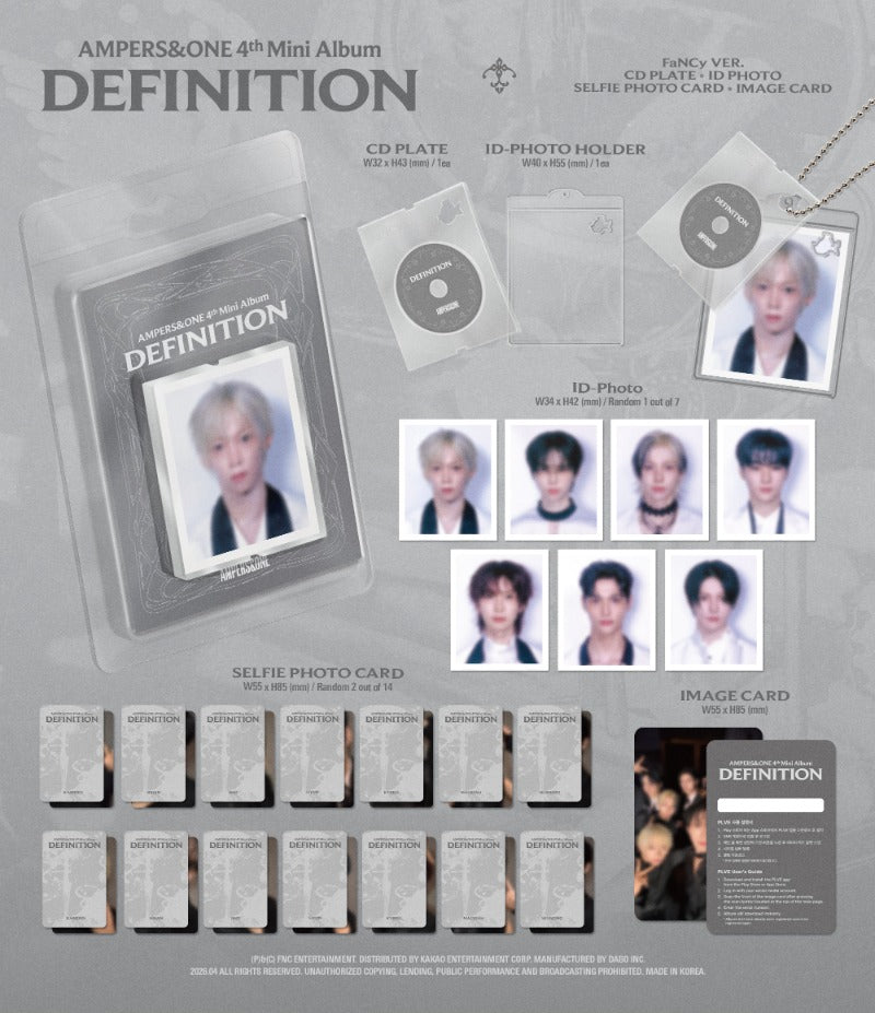 AMPERS&ONE 4th Mini Album 'DEFINITION' (FaNCy Ver.) (PLVE)