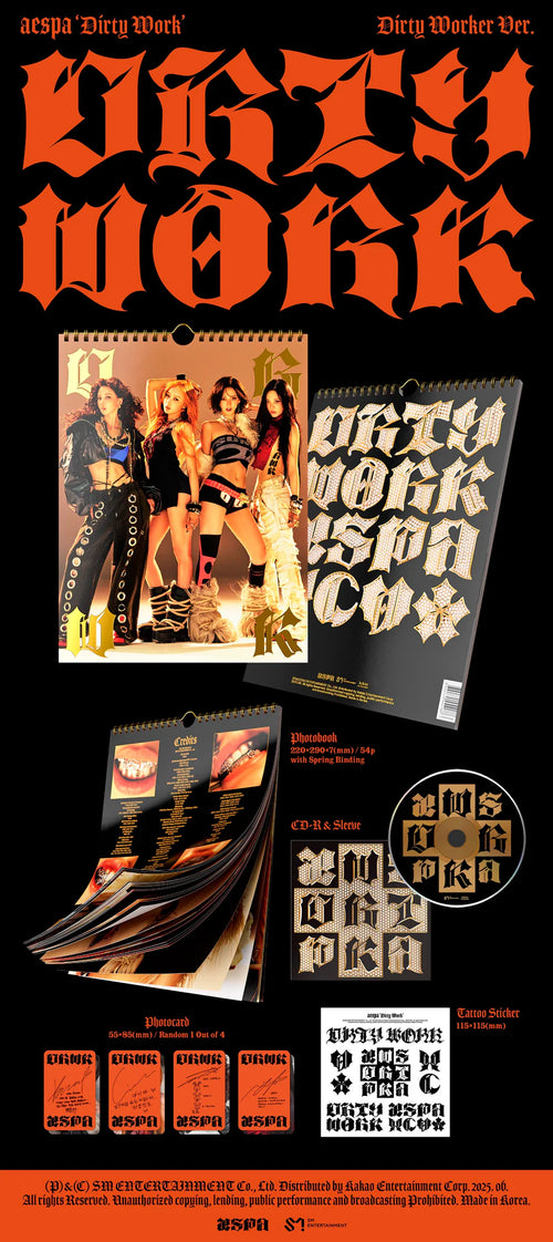 aespa Single 'Dirty Work' (Dirty Worker Ver.)