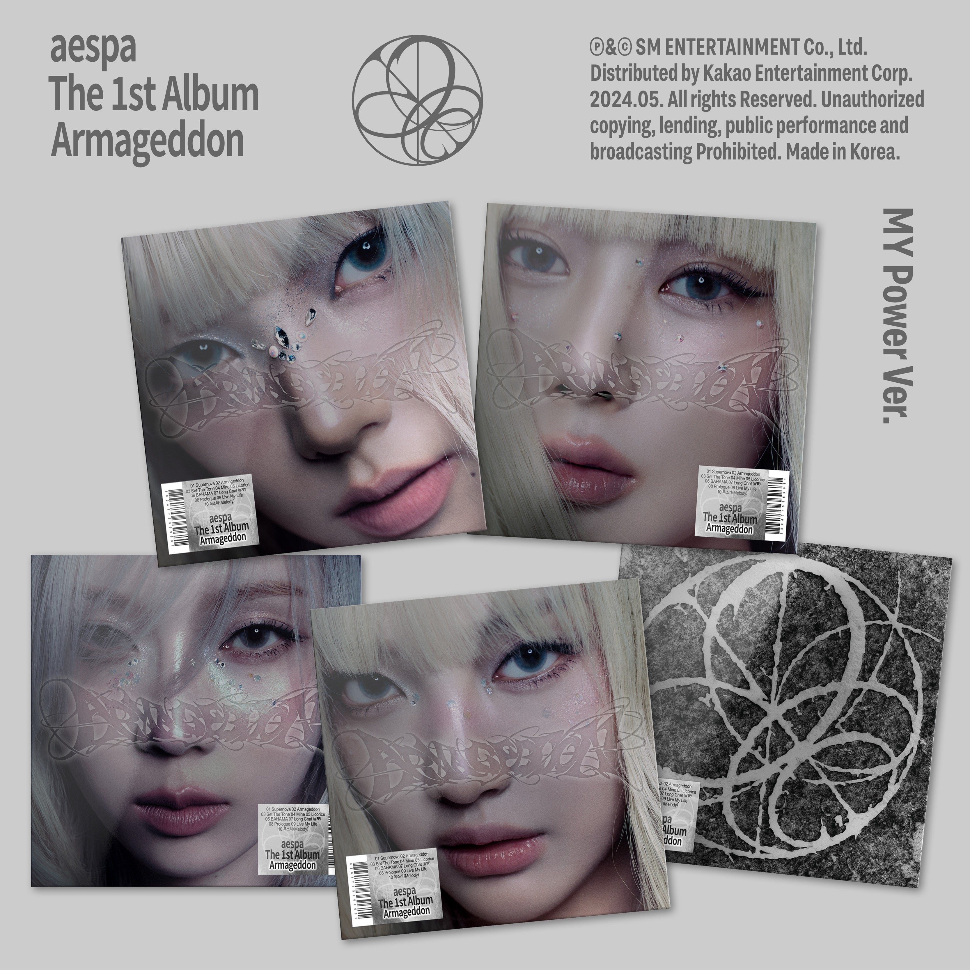 aespa 1st Full Album 'Armageddon' (MY Power Ver.)
