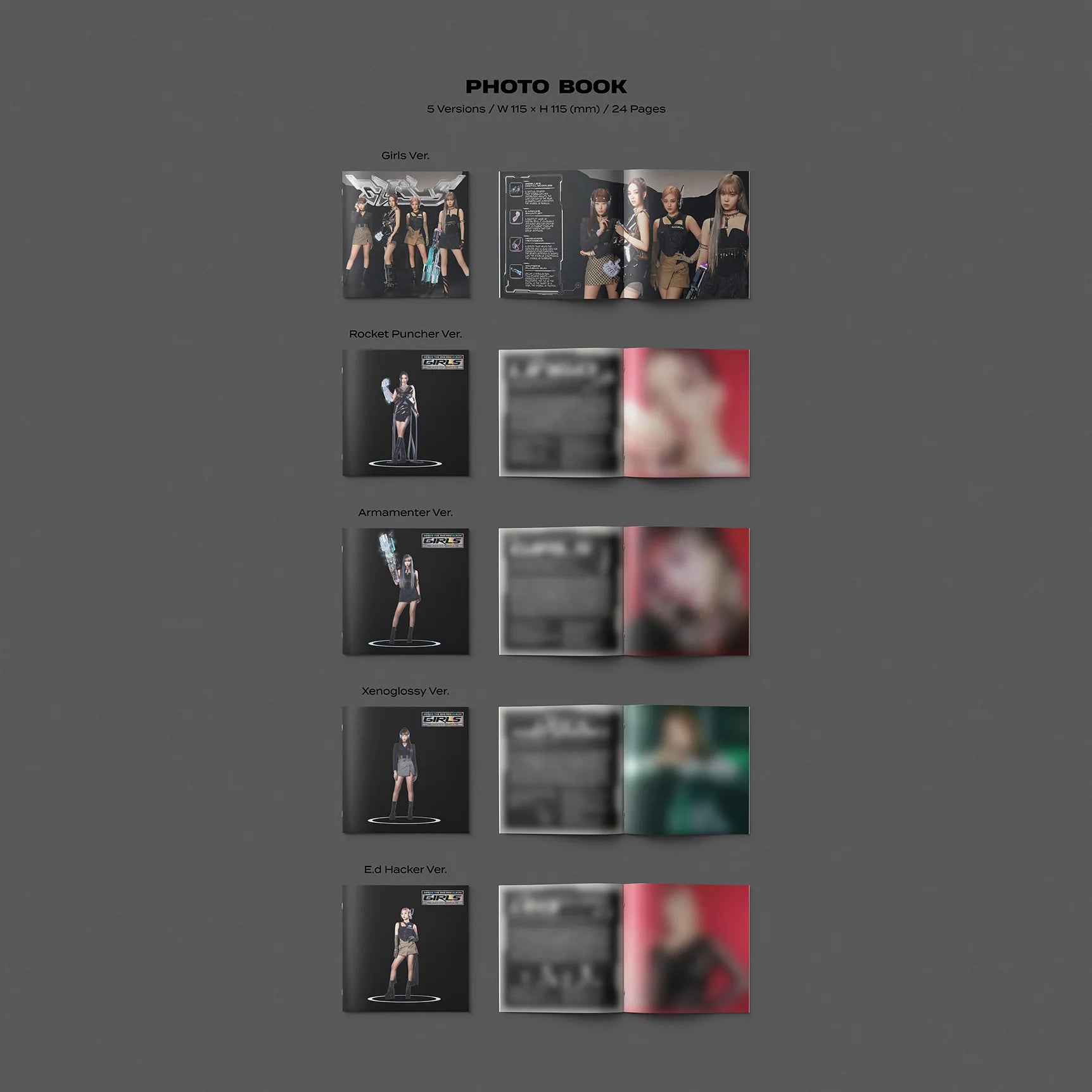 aespa 2nd Mini Album 'Girls' (Digipack Ver.)