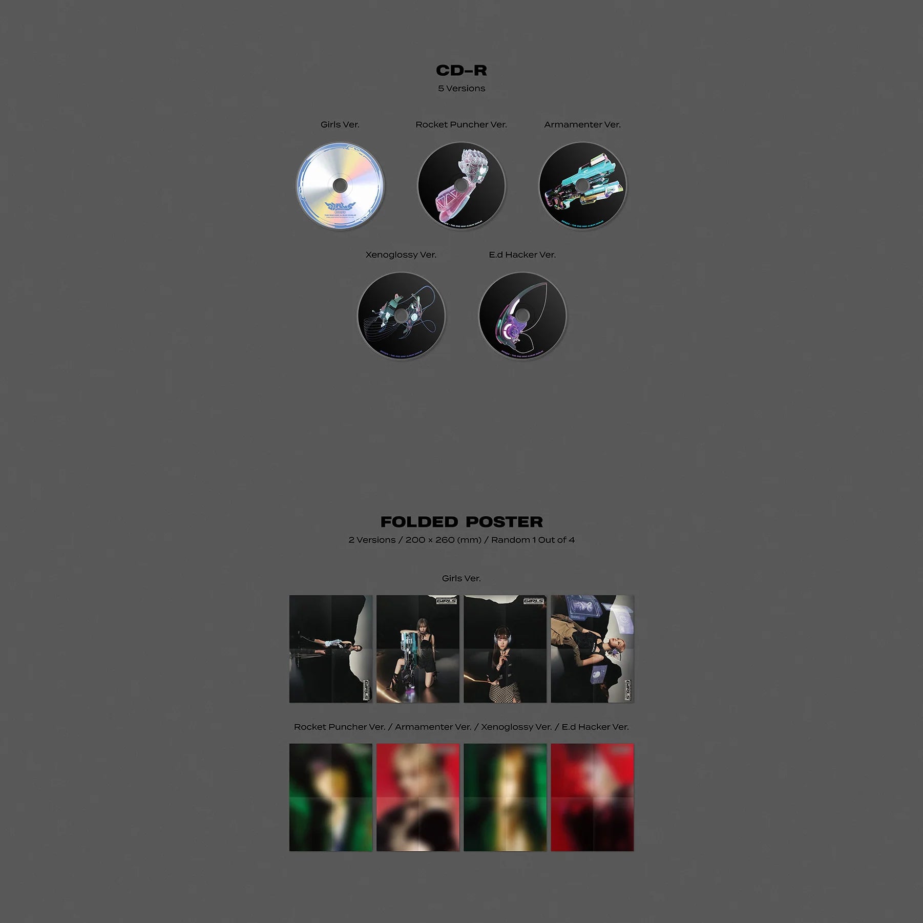 aespa 2nd Mini Album 'Girls' (Digipack Ver.)