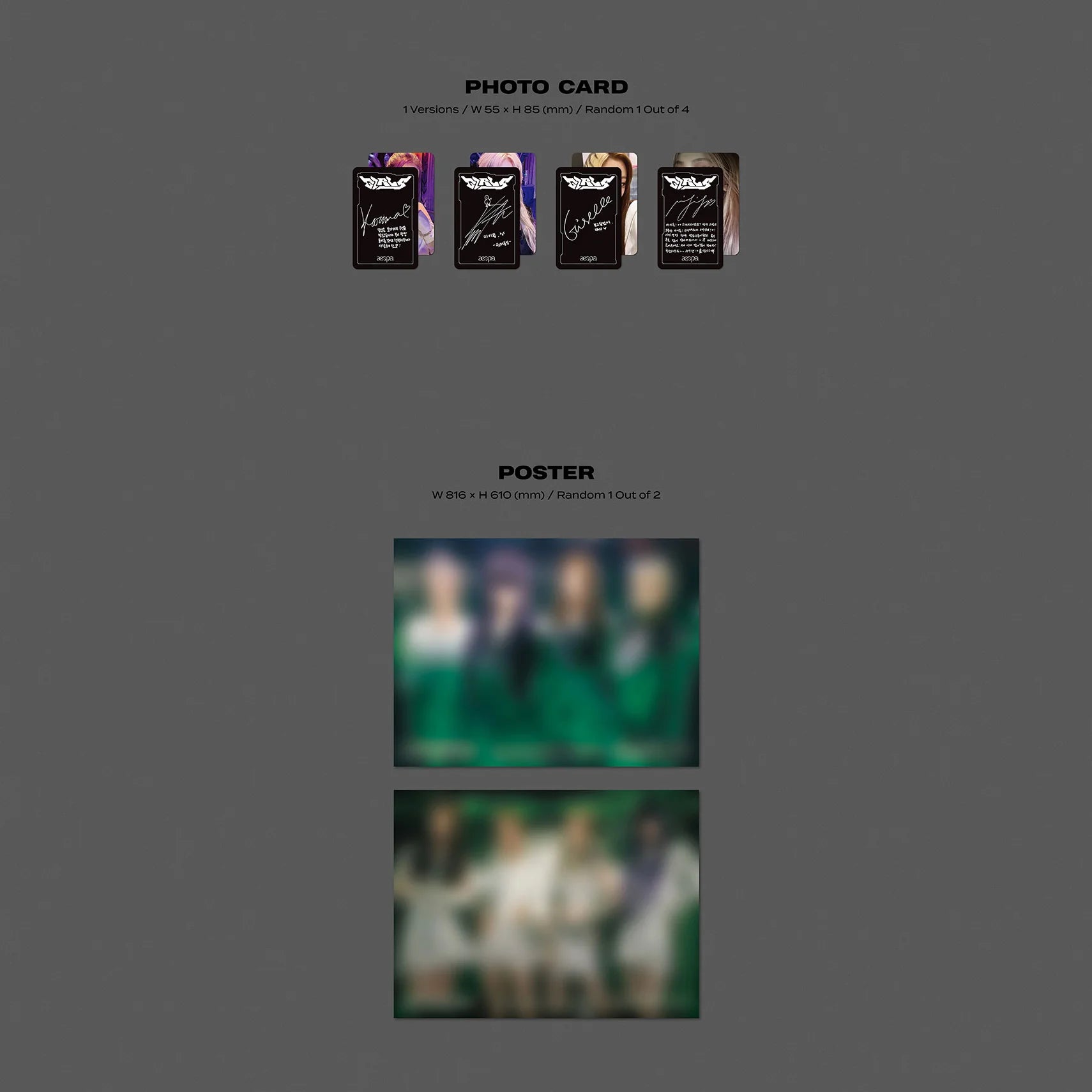 aespa 2nd Mini Album 'Girls' (Digipack Ver.)