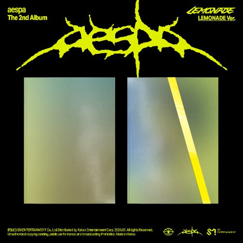 [PREORDER] aespa 2nd Album 'LEMONADE' (LEMONADE Ver.)