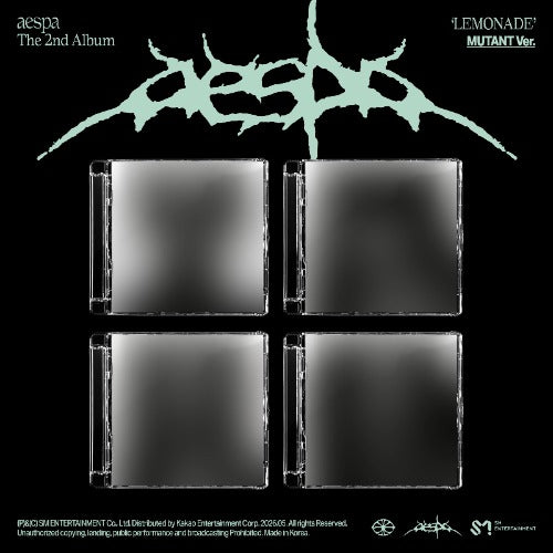 [PREORDER] aespa 2nd Full Album 'LEMONADE' (MUTANT Ver.)