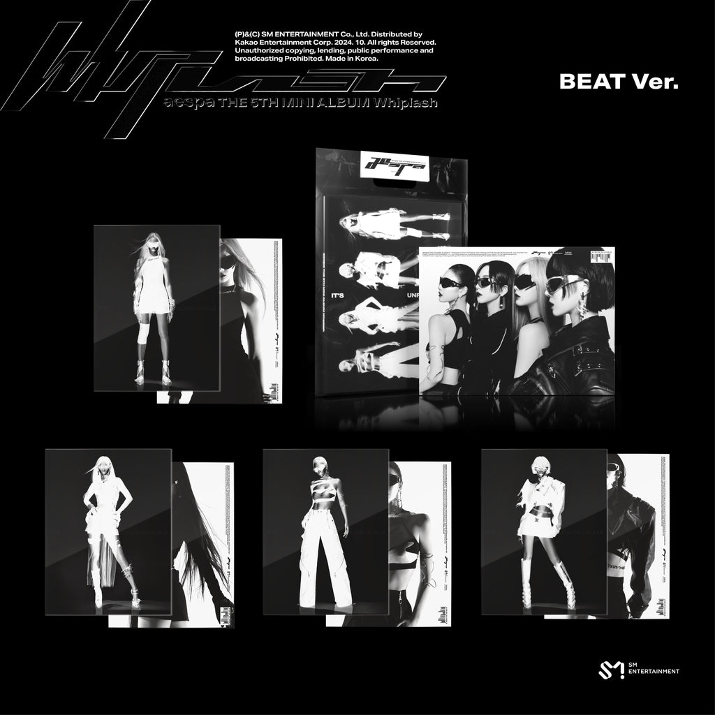 aespa 5th Mini Album 'Whiplash' (BEAT Ver.)