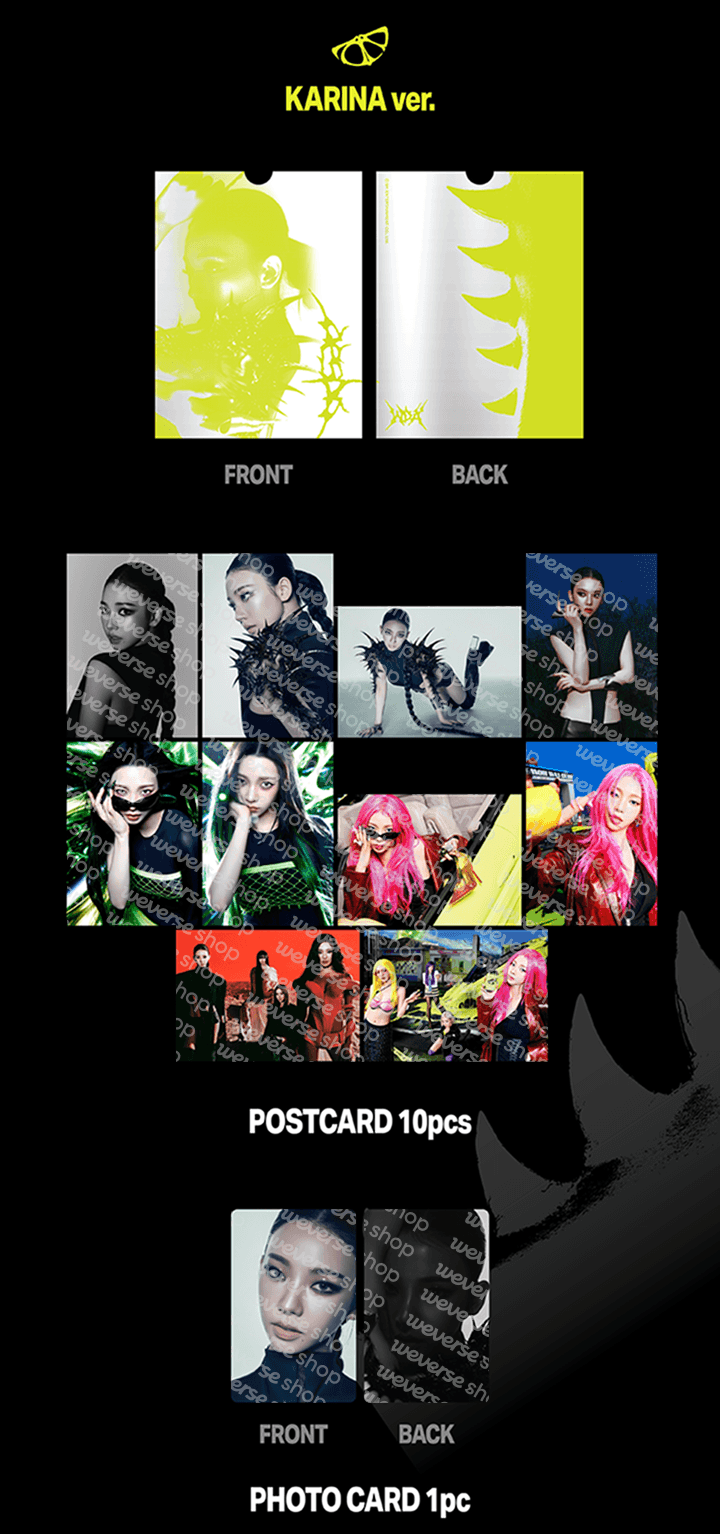 [PREORDER] aespa WEEK – MAKE IT LEMONADE Official Merch - PHOTO SET