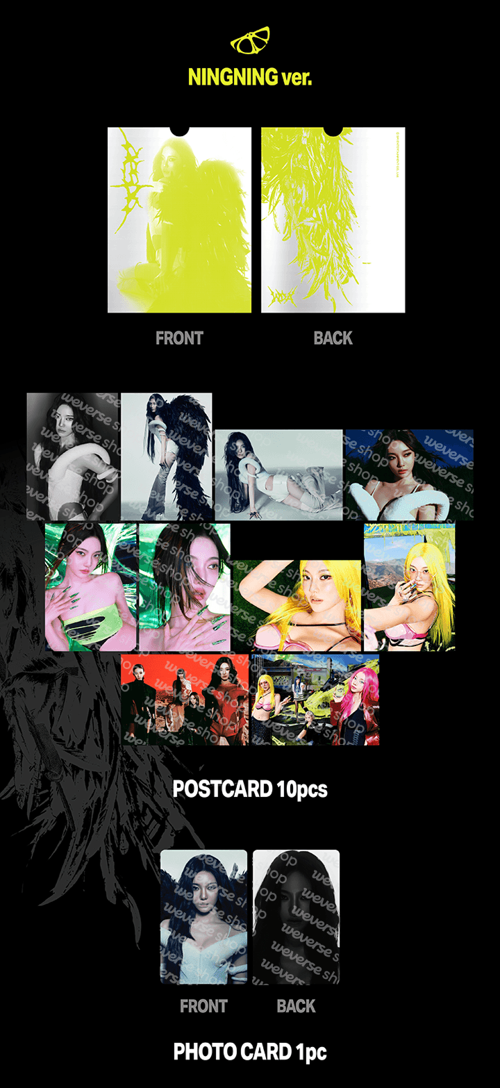 [PREORDER] aespa WEEK – MAKE IT LEMONADE Official Merch - PHOTO SET