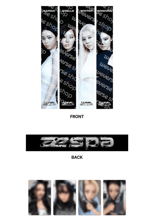 aespa 2026 LIVE TOUR 'SYNK: COMPLaeXITY' Official MD - SLOGAN SET