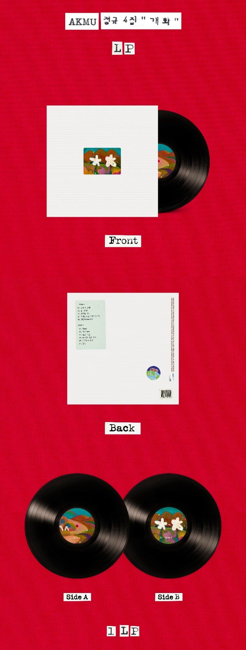[PREORDER] AKMU 4th Album '개화' (LP)