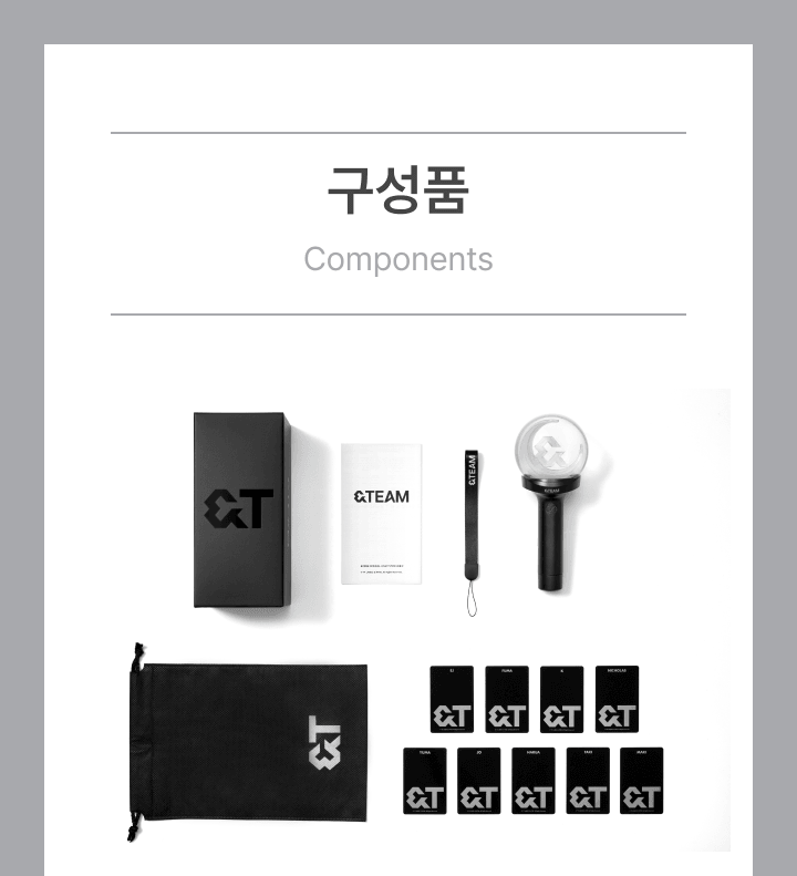 [PREORDER] &TEAM OFFICIAL LIGHT STICK Ver.2