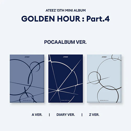 ATEEZ 13th Mini Album 'GOLDEN HOUR : Part.4' (POCAALBUM Ver.)