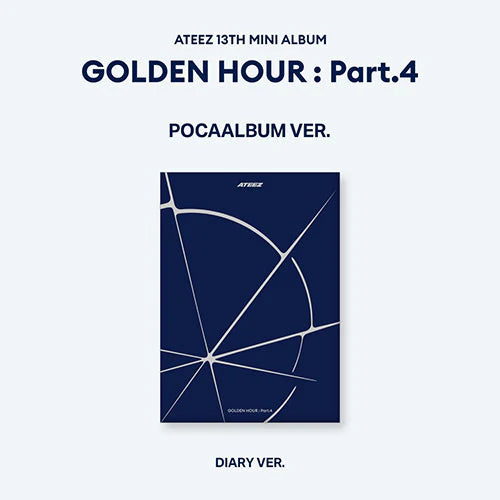 ATEEZ 13th Mini Album 'GOLDEN HOUR : Part.4' (POCAALBUM Ver.)
