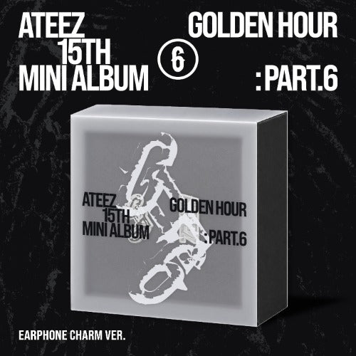 [PREORDER] ATEEZ 15TH MINI ALBUM 'GOLDEN HOUR : Part.6' (EARPHONE CHARM VER.)
