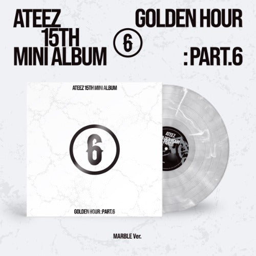 [PREORDER] ATEEZ 15TH MINI ALBUM 'GOLDEN HOUR : Part.6' (MARBLE VER.)
