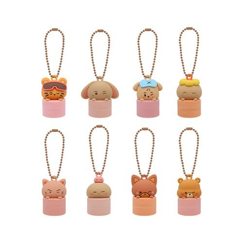 [PREORDER] ATEEZ 8TH ANNIVERSARY 'Blue Drift' Official MD - LIP CAP KEYRING (Random)