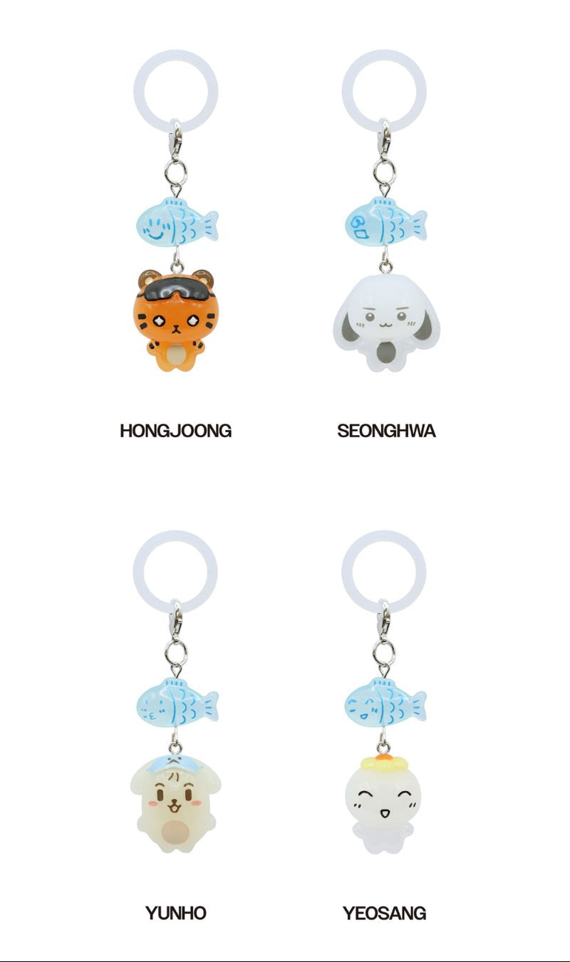 [PREORDER] ATEEZ 8TH ANNIVERSARY 'Blue Drift' Official MD - LUCKY FISH CHARM