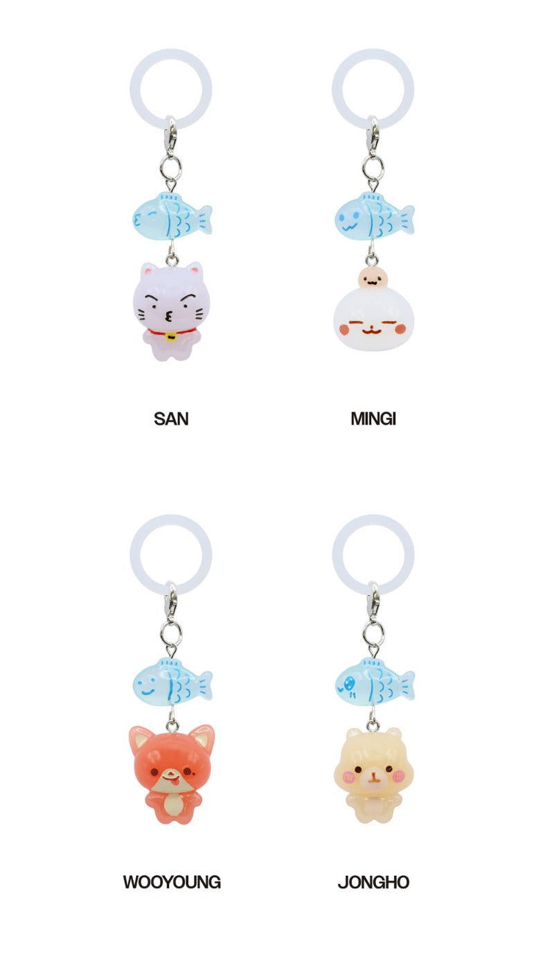 [PREORDER] ATEEZ 8TH ANNIVERSARY 'Blue Drift' Official MD - LUCKY FISH CHARM