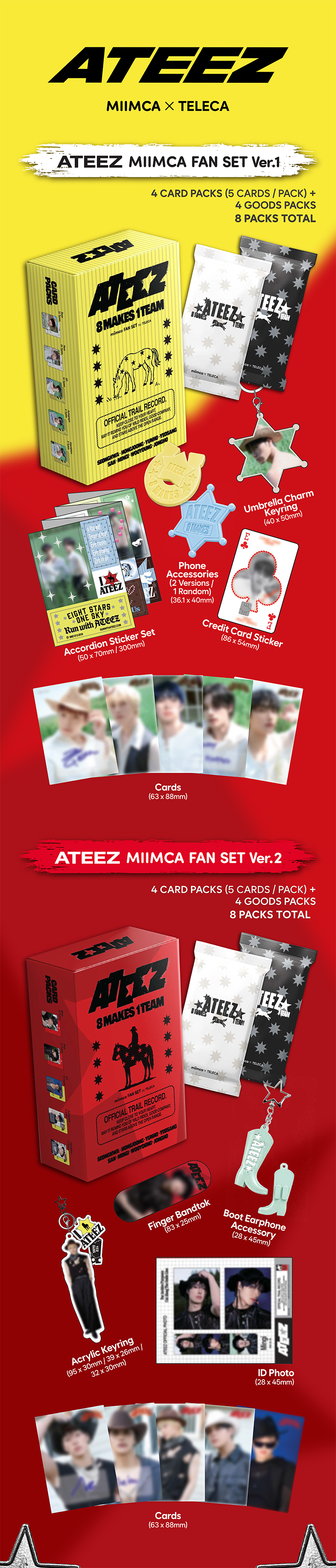 [PREORDER] ATEEZ MIIMCA FAN SET Ver.2