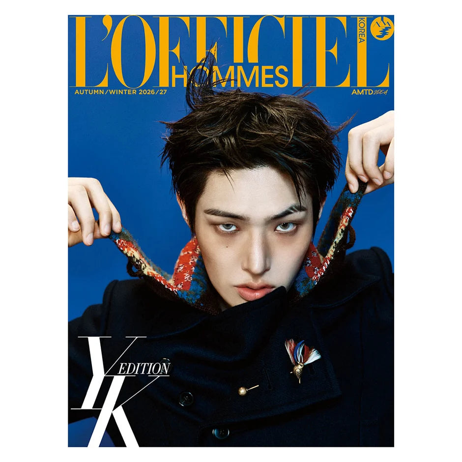 [PREORDER] L'OFFICIEL HOMMES FW 2026 (Cover : ATEEZ MINGI)