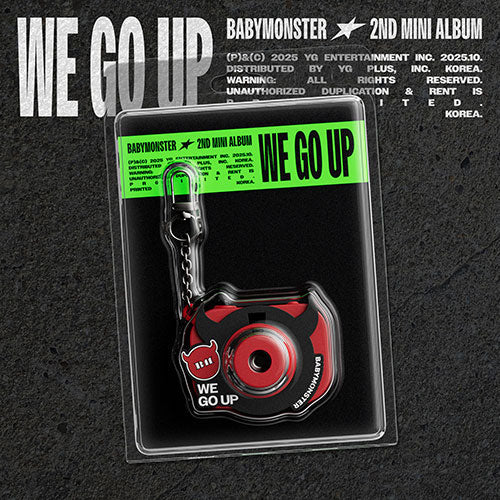 BABYMONSTER 2nd Mini Album 'WE GO UP' (MINI BEAM KEYRING Ver.)