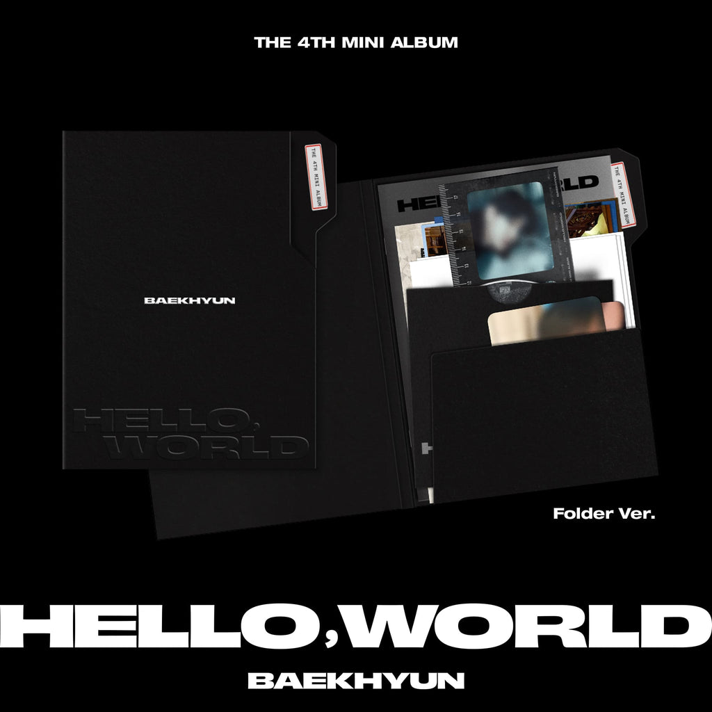 BAEKHYUN 4th Mini Album 'Hello, World' (Folder Ver.)