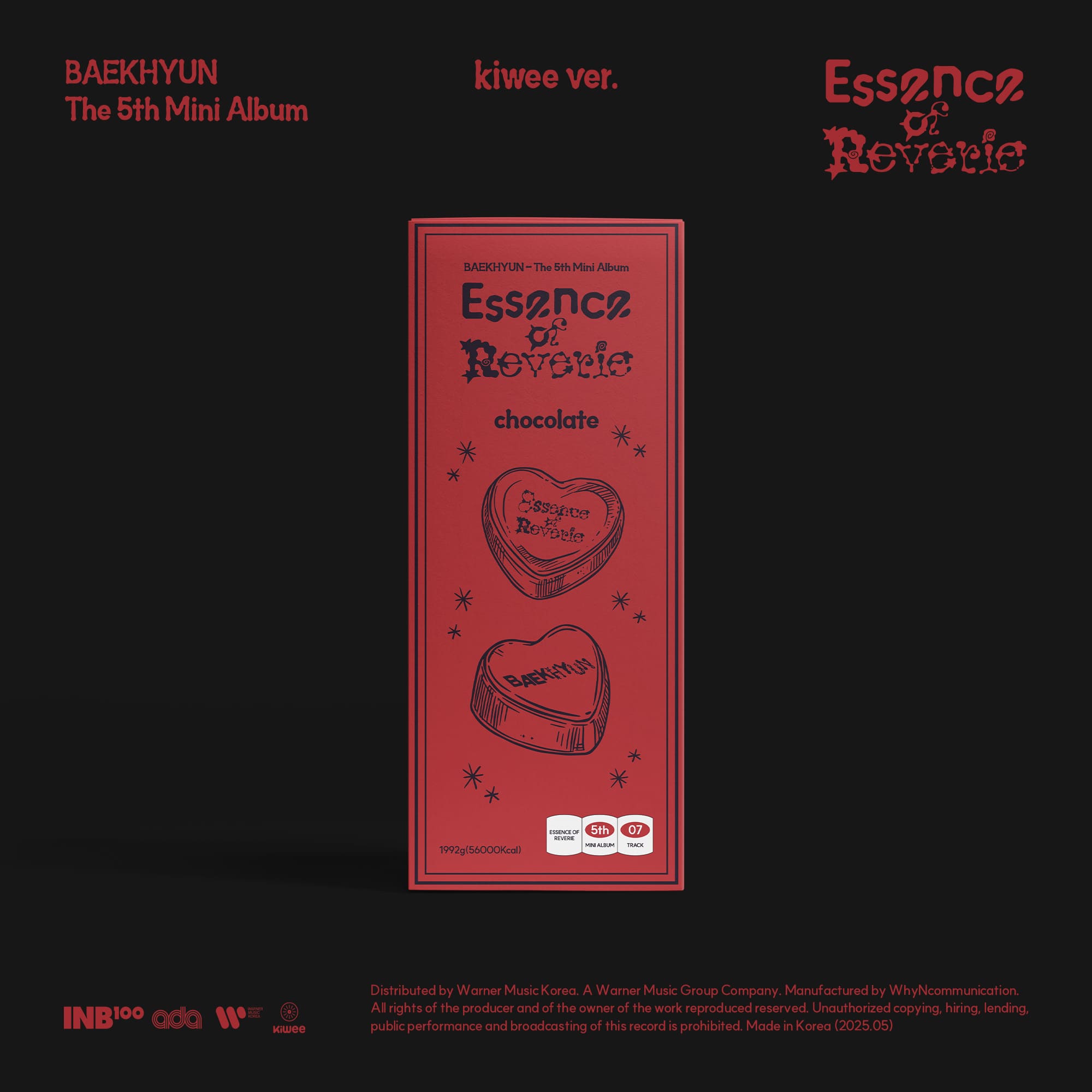 BAEKHYUN 5th Mini Album 'Essence of Reverie' (Platform Album)