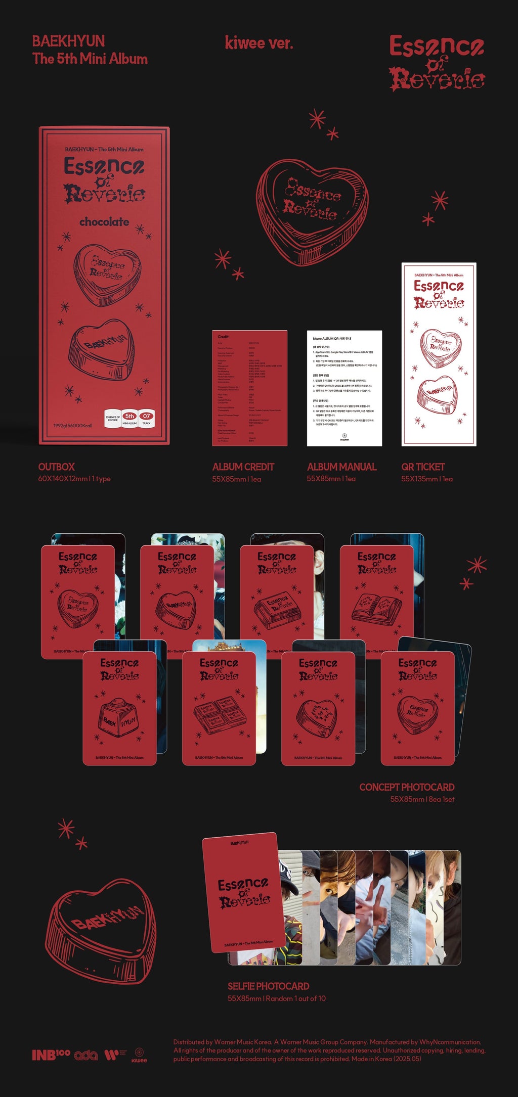 BAEKHYUN 5th Mini Album 'Essence of Reverie' (Platform Album)