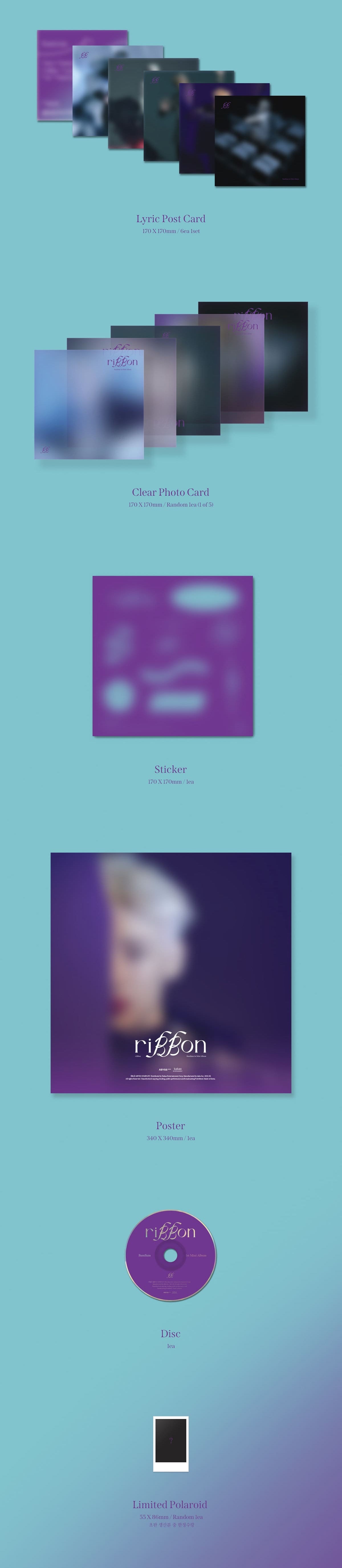 BamBam 1st Mini Album 'riBBon'