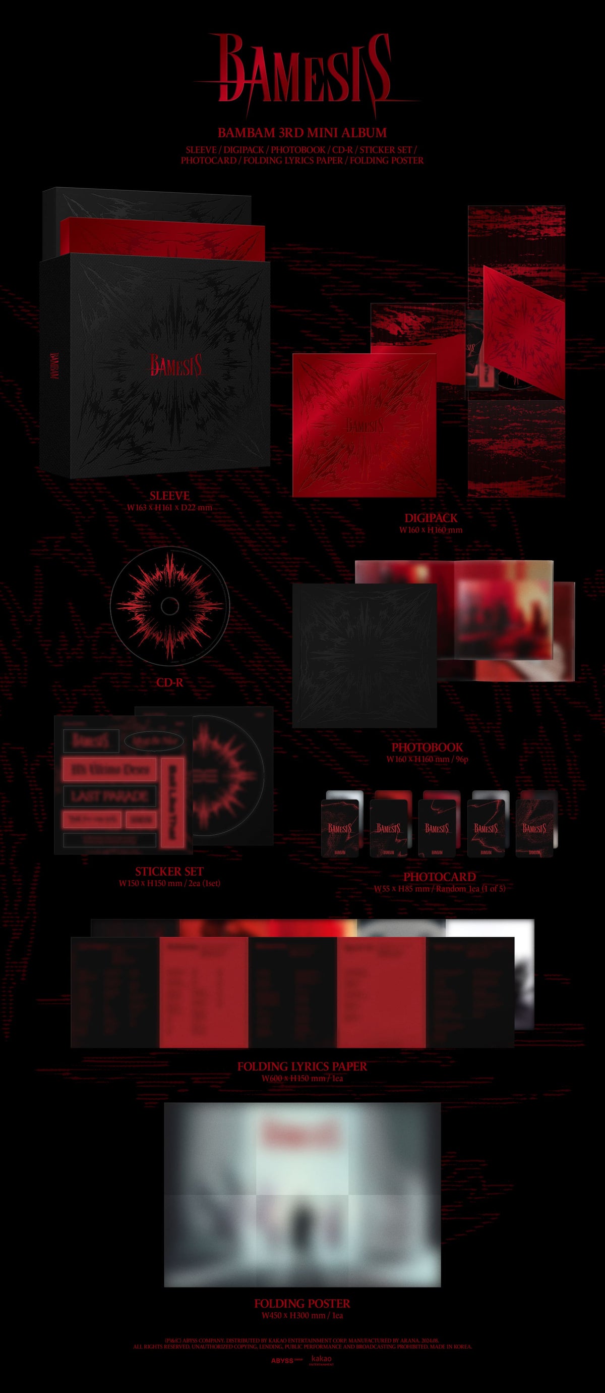 BamBam 3rd Mini Album 'BAMESIS'