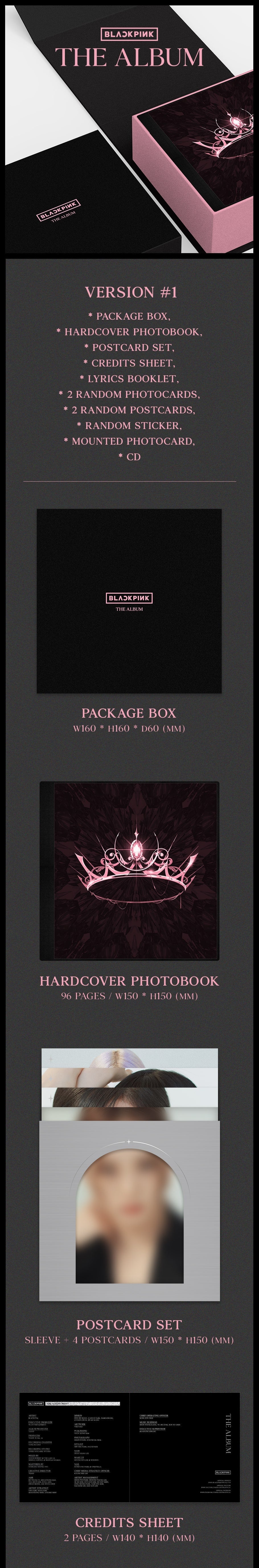 BLACKPINK 1st Album 'THE ALBUM'