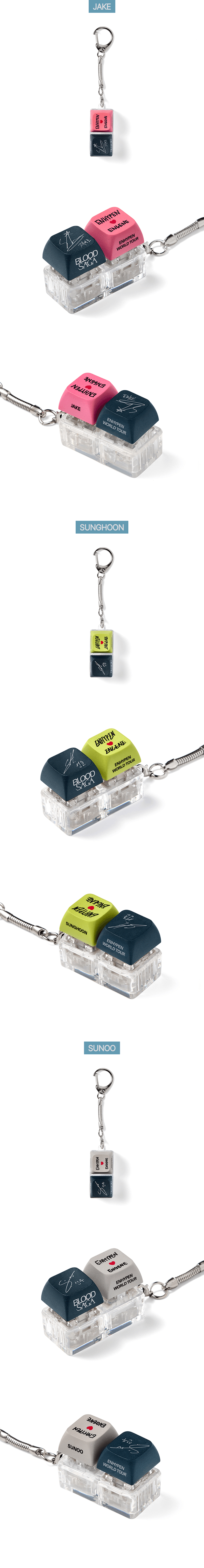[PREORDER] ENHYPEN MD 'BLOOD SAGA' IN SEOUL Random Keyring