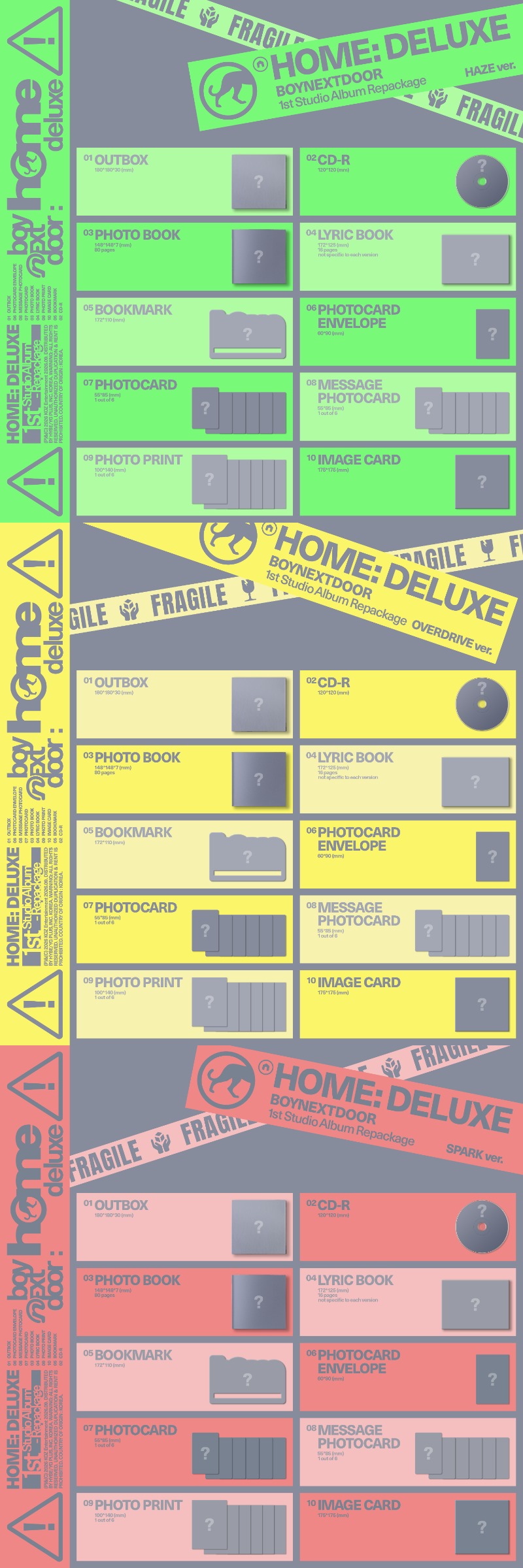 [PREORDER] BOYNEXTDOOR 1st Album Repackage 'HOME : DELUXE'