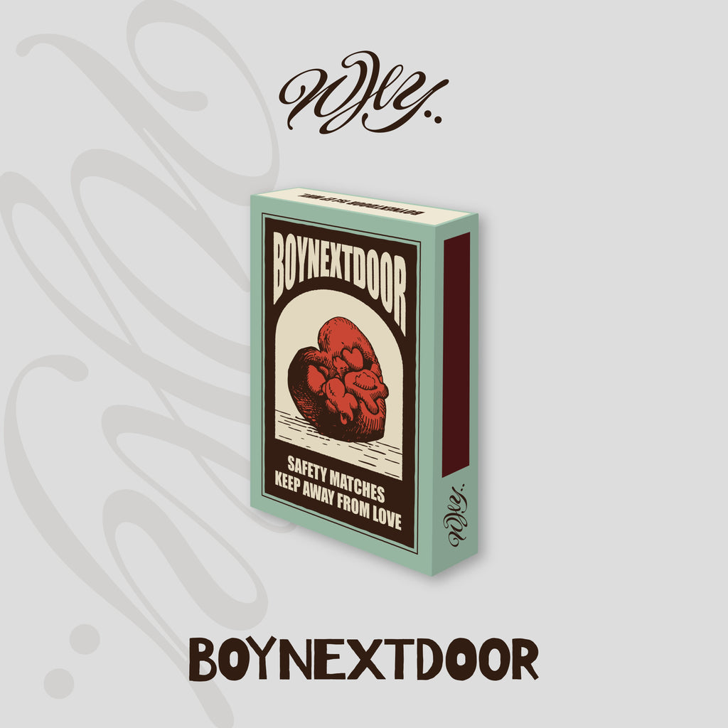 BOYNEXTDOOR 1st Mini Album 'WHY..' (Weverse Albums ver.)