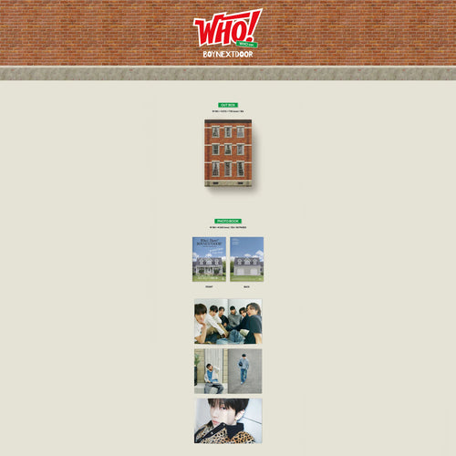 BOYNEXTDOOR 1st Single 'WHO!'