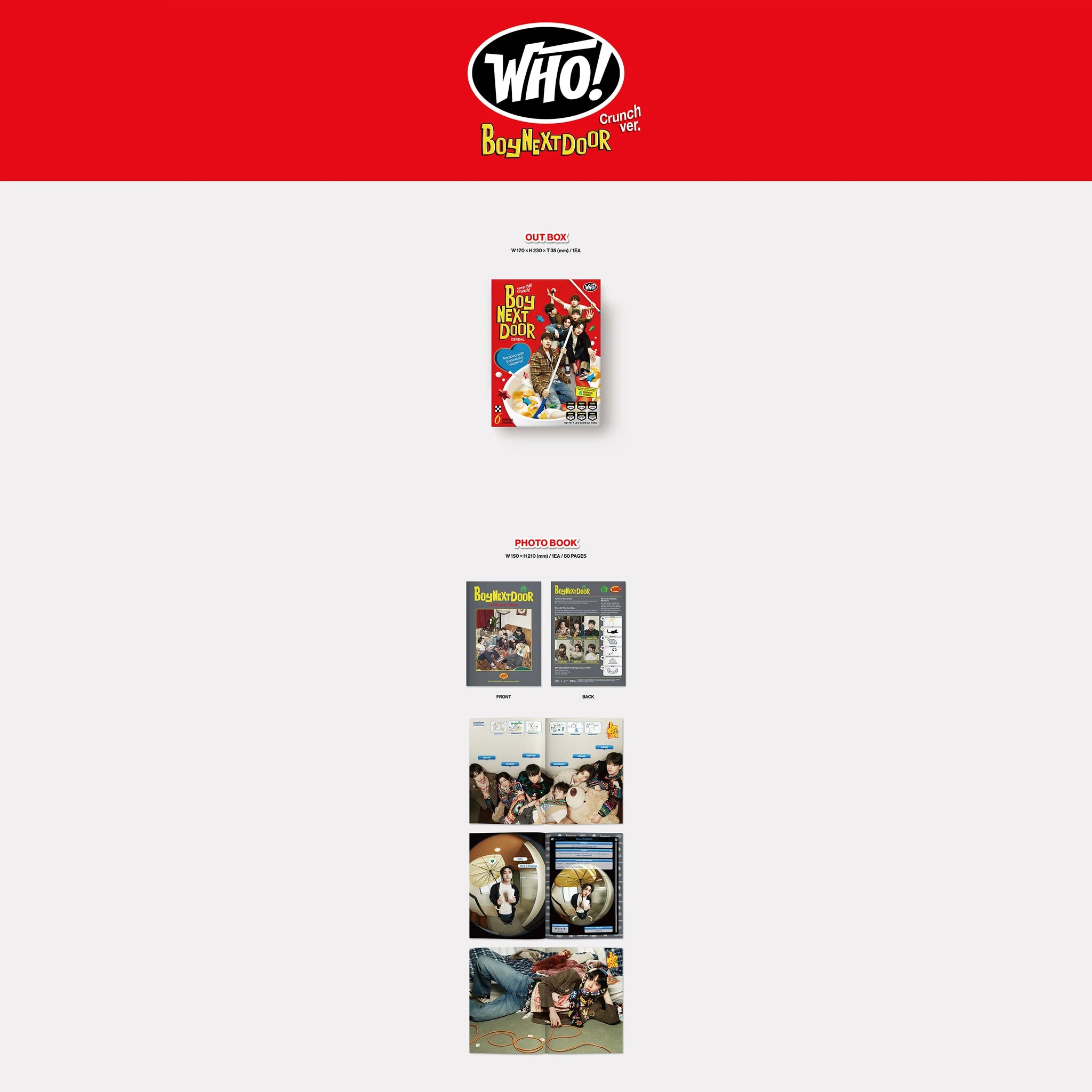 BOYNEXTDOOR 1st Single 'WHO!'