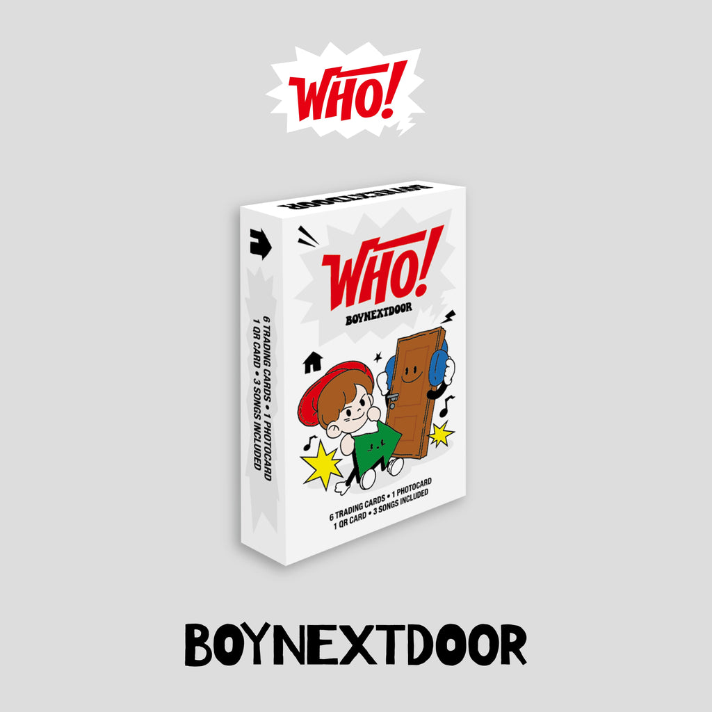 BOYNEXTDOOR 1st Single 'WHO!' (Weverse Albums ver.)