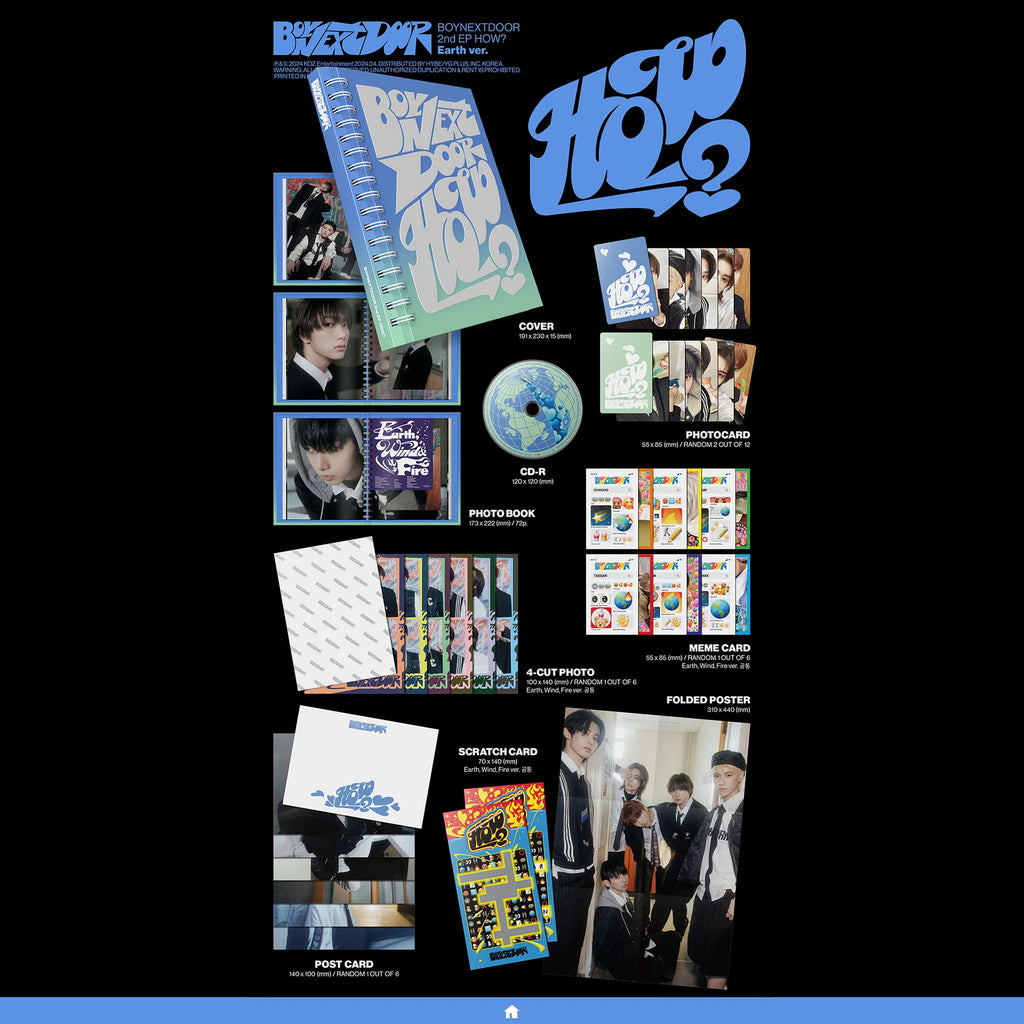 BOYNEXTDOOR 2nd EP 'HOW?'