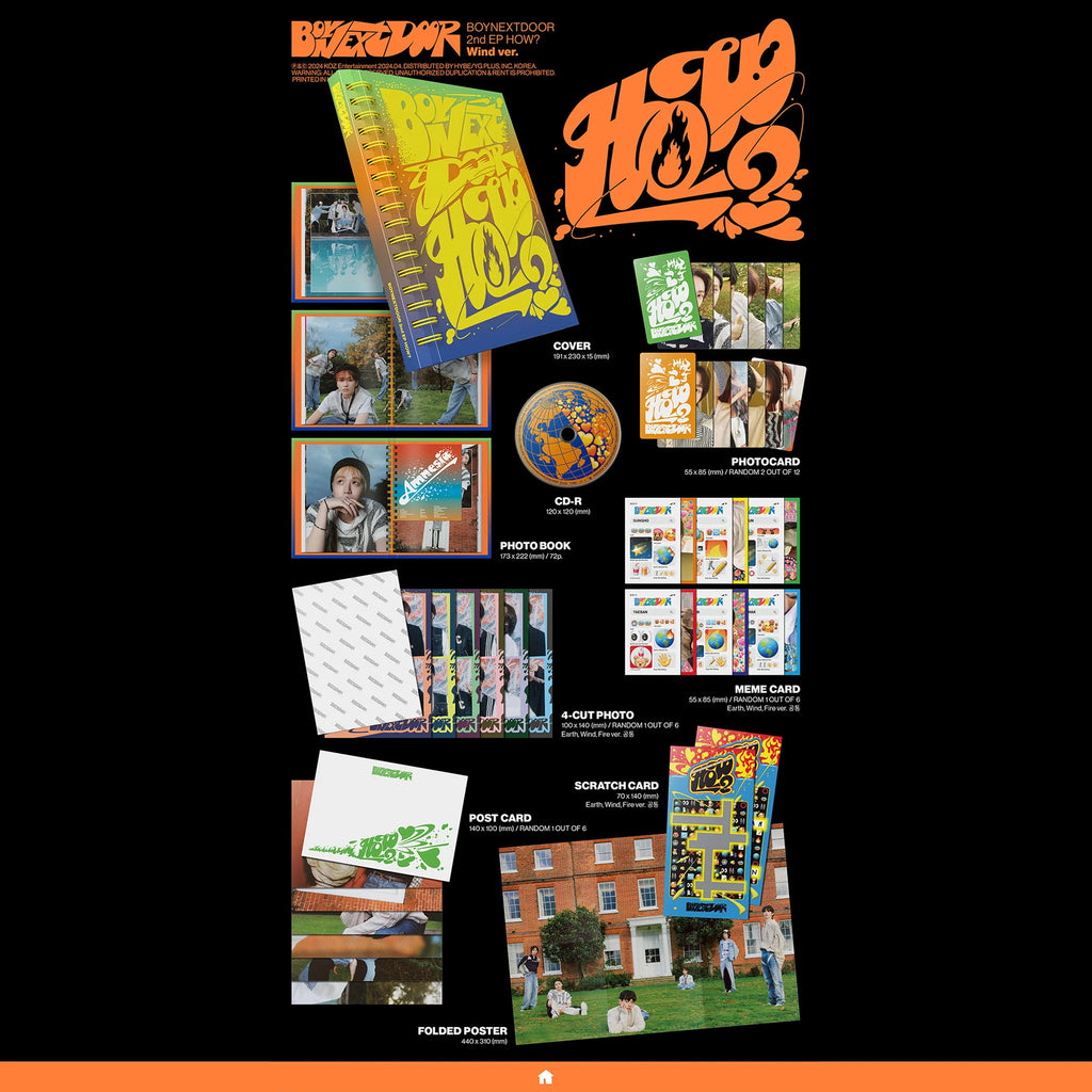 BOYNEXTDOOR 2nd EP 'HOW?'