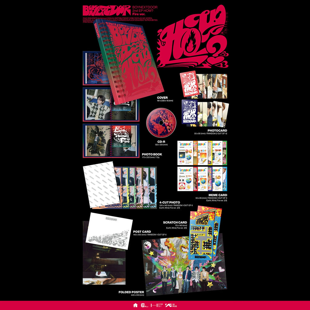 BOYNEXTDOOR 2nd EP 'HOW?'