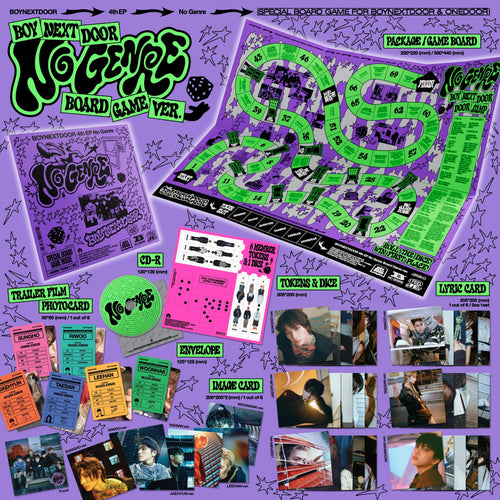 BOYNEXTDOOR 4th EP 'No Genre' (Board Game Ver.)