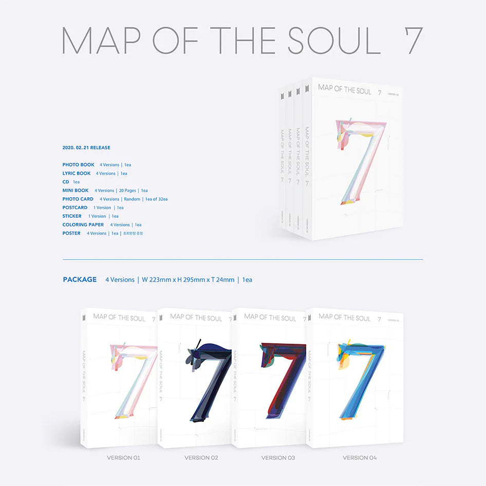 BTS 4th Full Album 'Map of the Soul: 7'