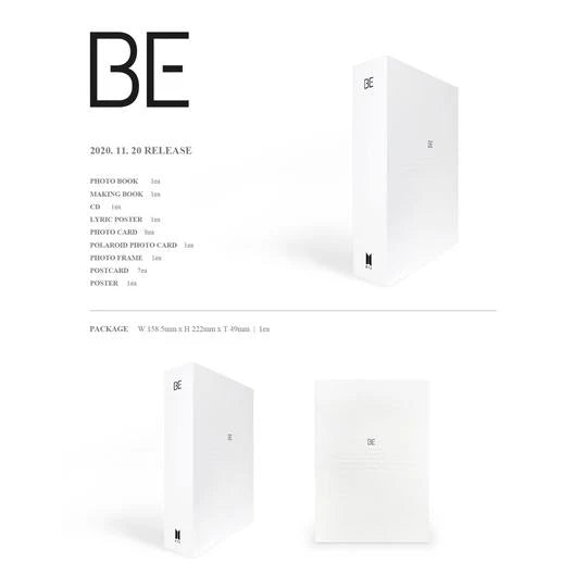 BTS 5th Studio Album 'BE' - Deluxe Edition