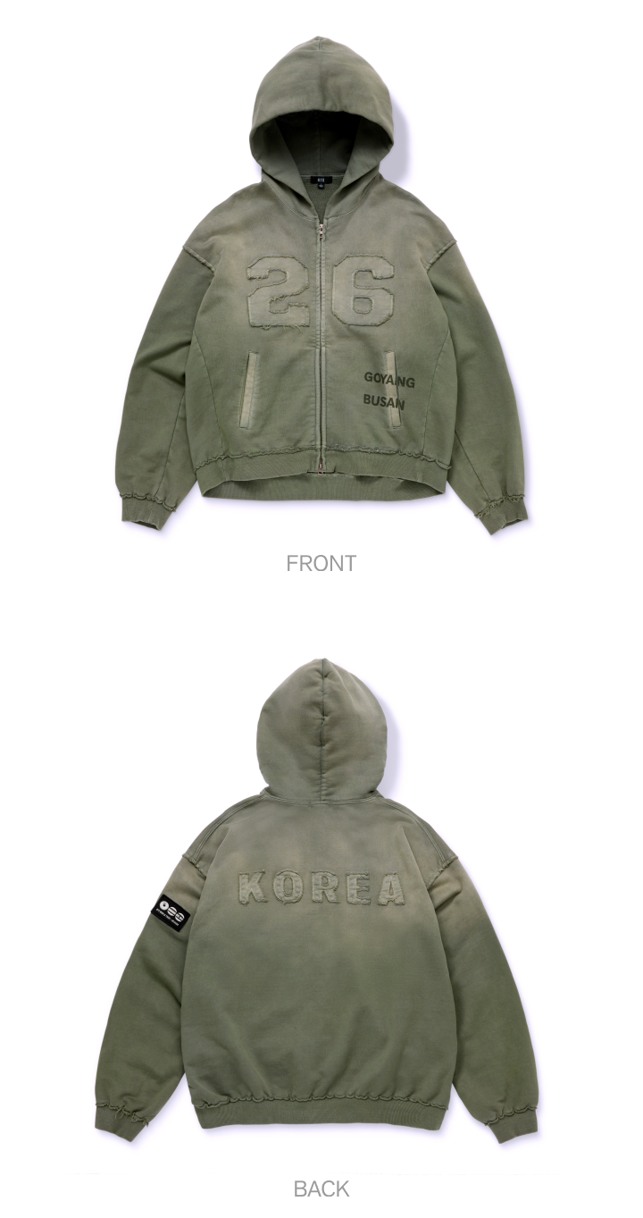 [PREORDER] BTS 'ARIRANG' Official MD Zip-up Hoodie_Korea