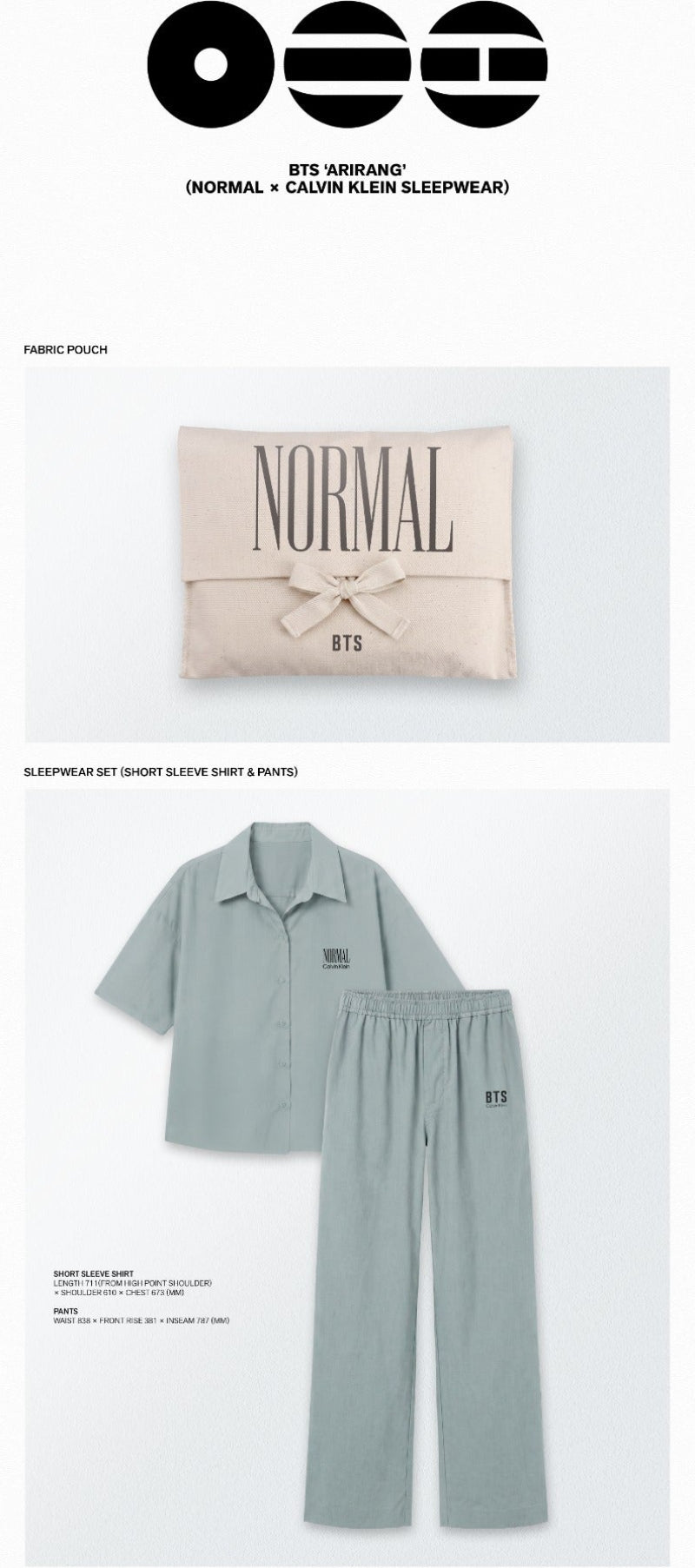 [PREORDER] BTS 5th Full Album 'ARIRANG' (NORMAL x CALVIN KLEIN SLEEPWEAR)