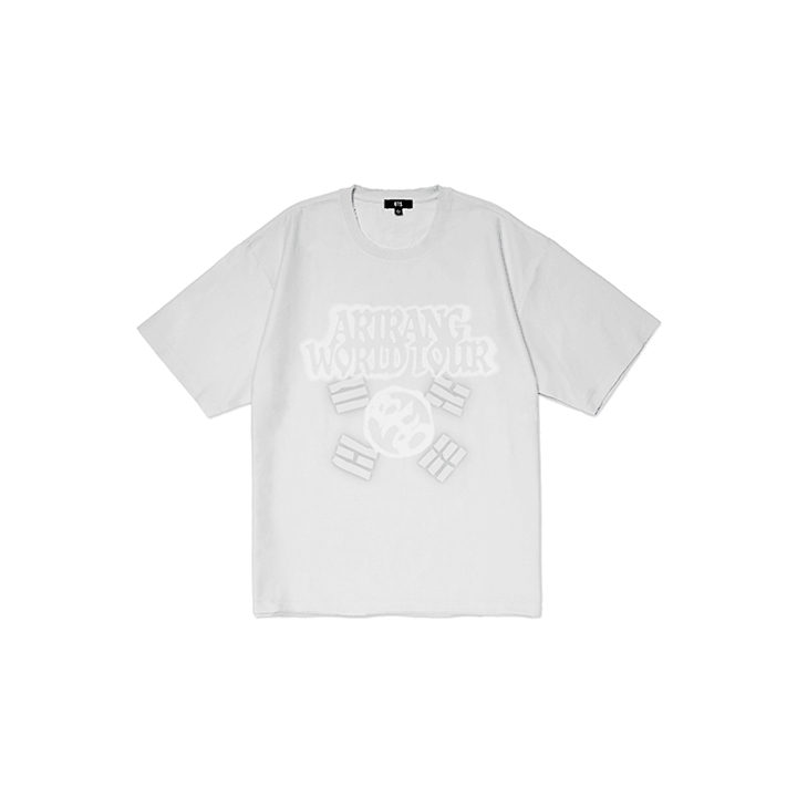 [PREORDER] BTS 'ARIRANG' Official MD S/S Tour T-Shirt (Gray)