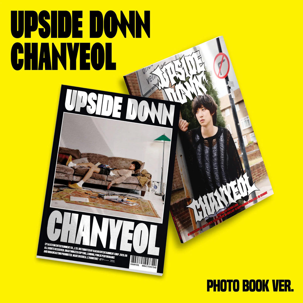 CHANYEOL 2nd Mini Album 'Upside Down'
