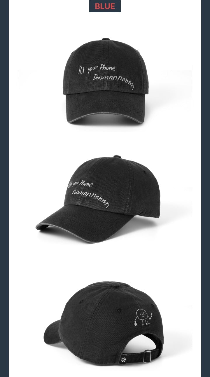 [PREORDER] CORTIS 'PUT YOUR PHONE DOWN' Offical MD - TOUR Ball Cap (Black)