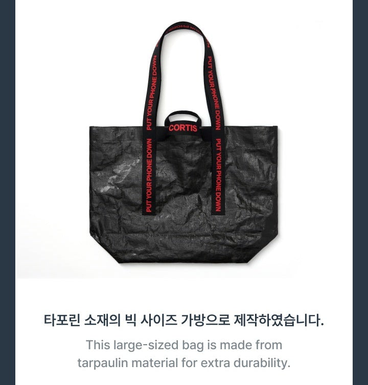 [PREORDER] CORTIS 'PUT YOUR PHONE DOWN' Offical MD - Shopper Bag